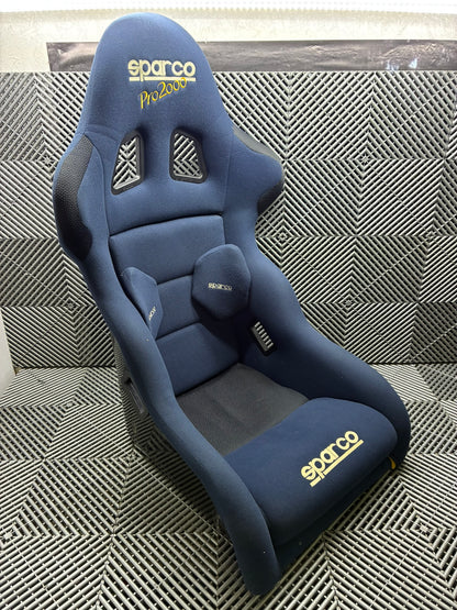 Used. Sparco Pro2000 racing seat.