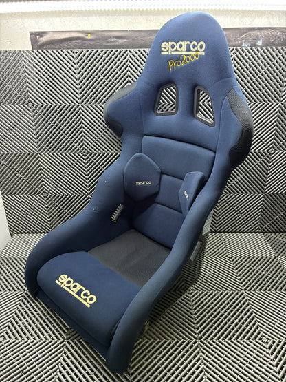 Used. Sparco Pro2000 racing seat.