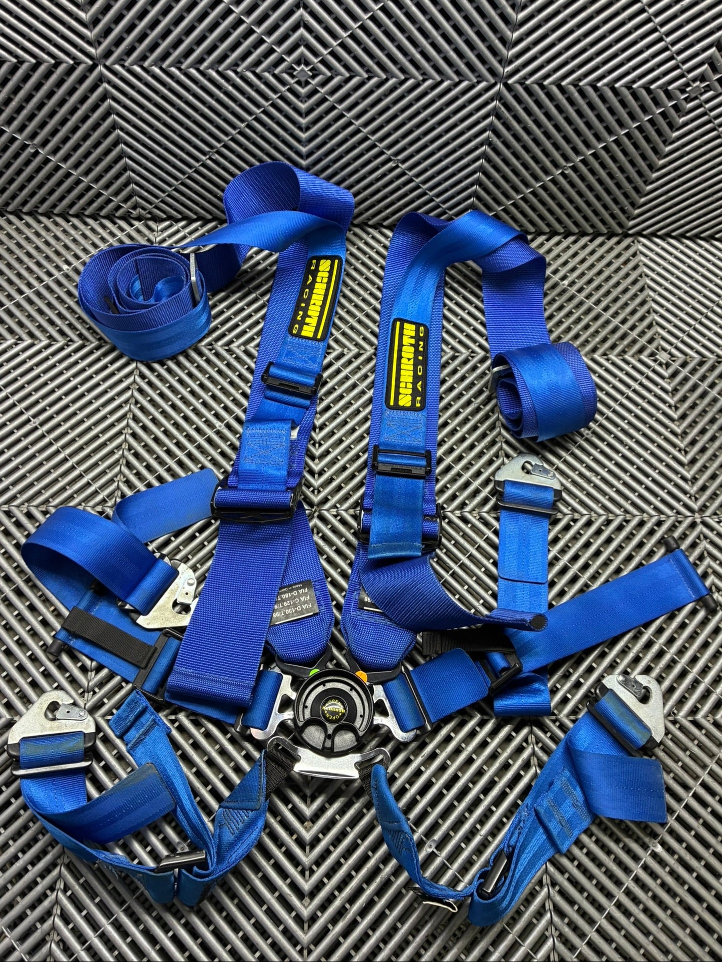 Used. Schroth racing 6 point harness.