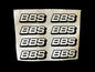 New. BBS lip stickers pack. Black.