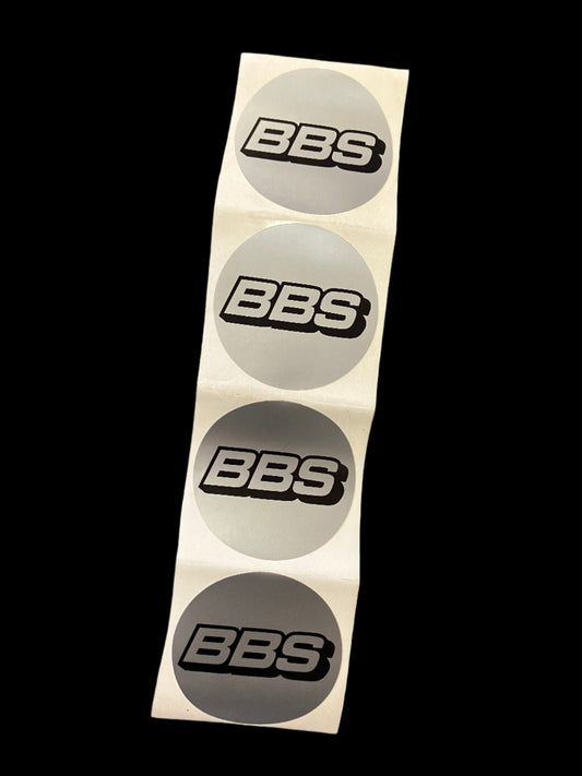 New. BBS centers stickers pack.66mm