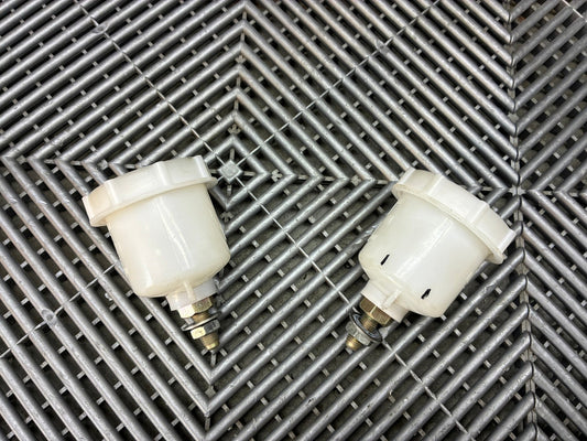 Used. Set of OBP Brake Fluid Reservoirs