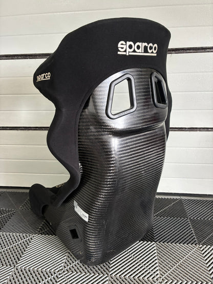 Used. Sparco S-Light Circuit Carbon racing seat.