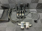 Used. AP racing Pedal Box Complete with Master Cylinders. Carbon fiber.