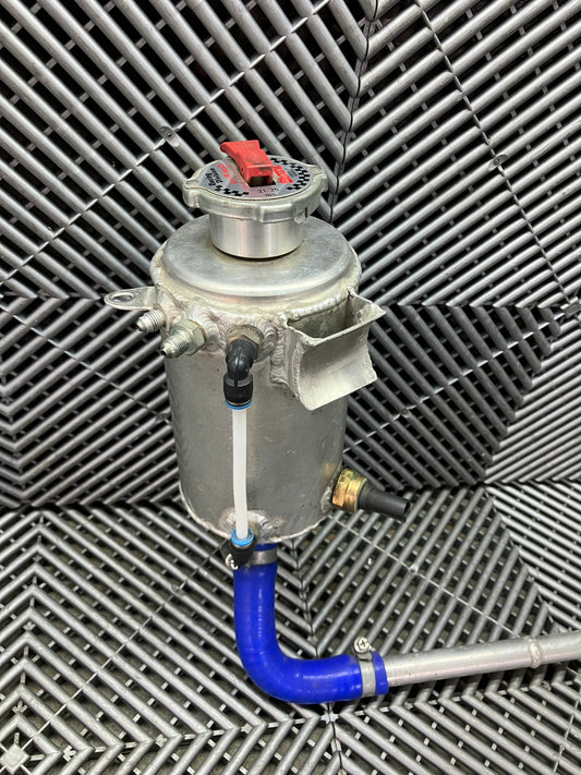 Used. Aluminium Coolant Reservoir
