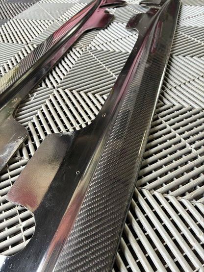 Used. Bmw E92/93 M3 sideskirts extensions. Carbon fiber.