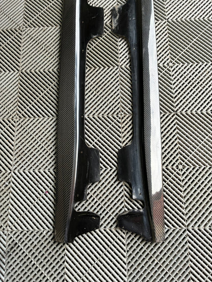 Used. Bmw E92/93 M3 sideskirts extensions. Carbon fiber.