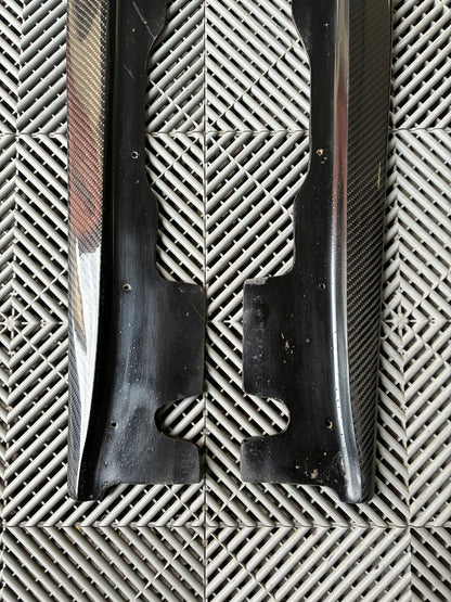 Used. Bmw E92/93 M3 sideskirts extensions. Carbon fiber.