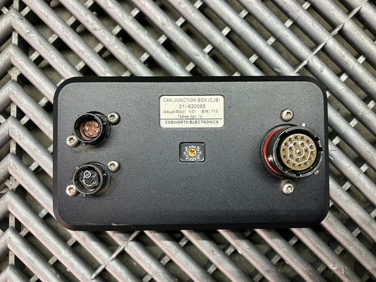 Used. Cosworth electronics CJB CAN JUNCTION BOX