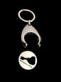 New. "Nemunas Ring" Key Chain Shopping Trolley Coin.