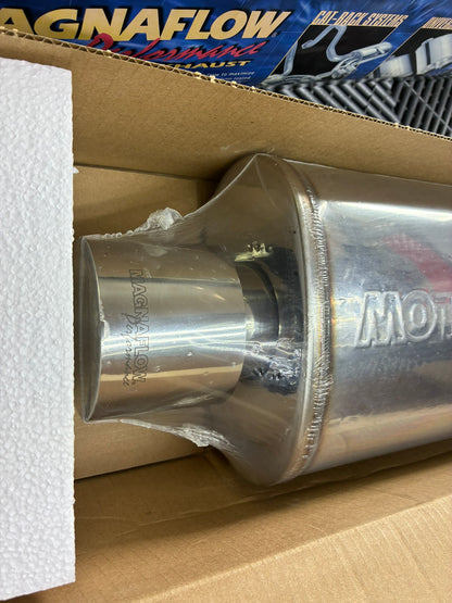 New. MagnaFlow Performance Exhaust Muffler 14832. 60mm