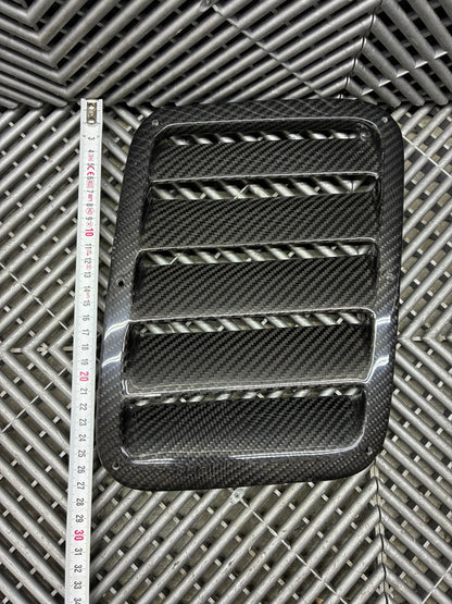 New. Carbon fiber Universal Hood Vents (Square)