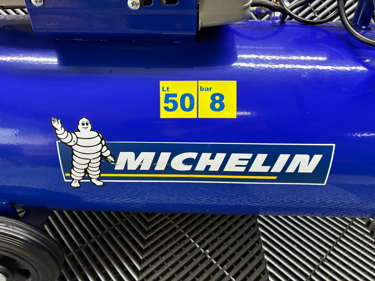 New. Michelin 50-liter portable air compressor