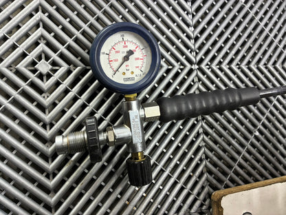 Used. Bauer Junior II high-pressure air compressor.