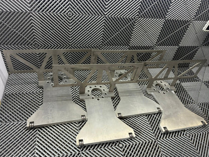 Used. Motorsport hub stands and alignment bars + Leveling platforms.
