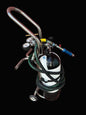 Used. Full kit of Air jack bottle with trolley+Reguliator+Krontec Lance+Hose