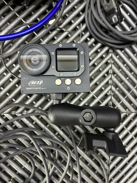 Used. AiM EVO5 motorsport telemetry and video logging kit.