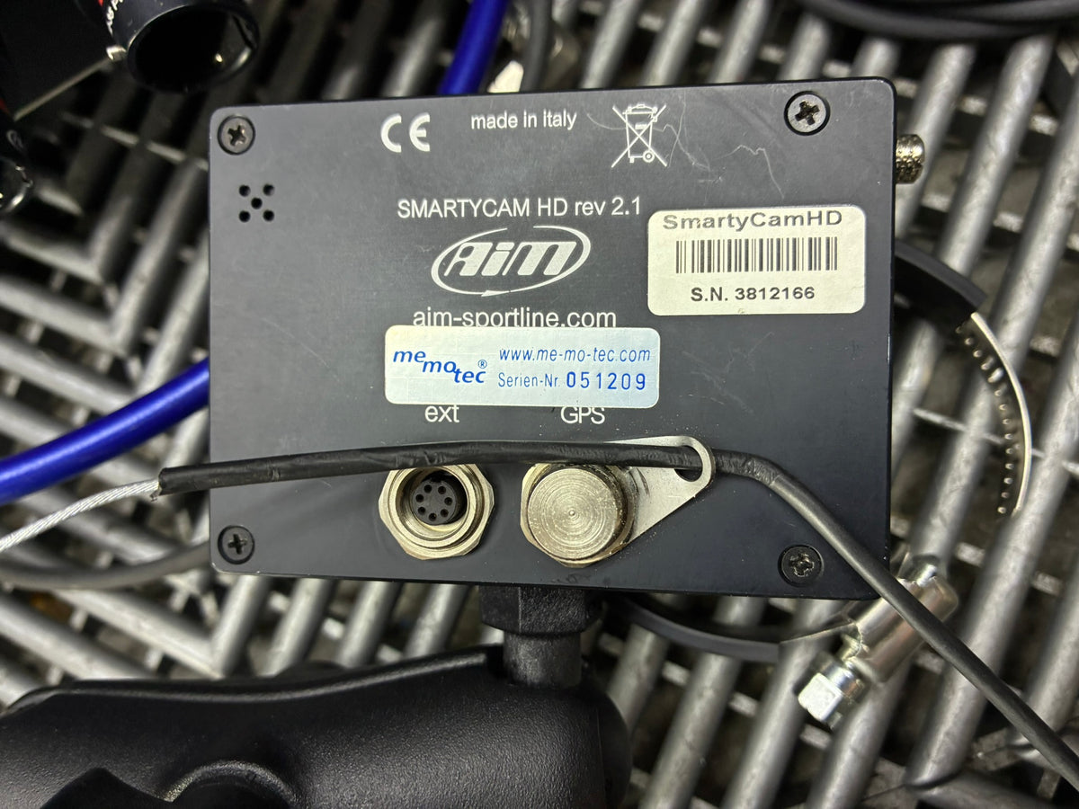 Used. AiM EVO5 motorsport telemetry and video logging kit.