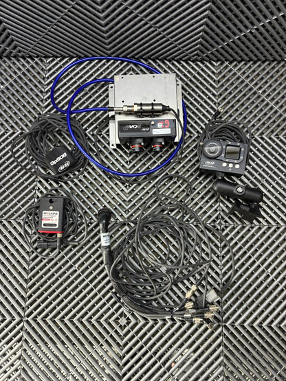 Used. AiM EVO5 motorsport telemetry and video logging kit.