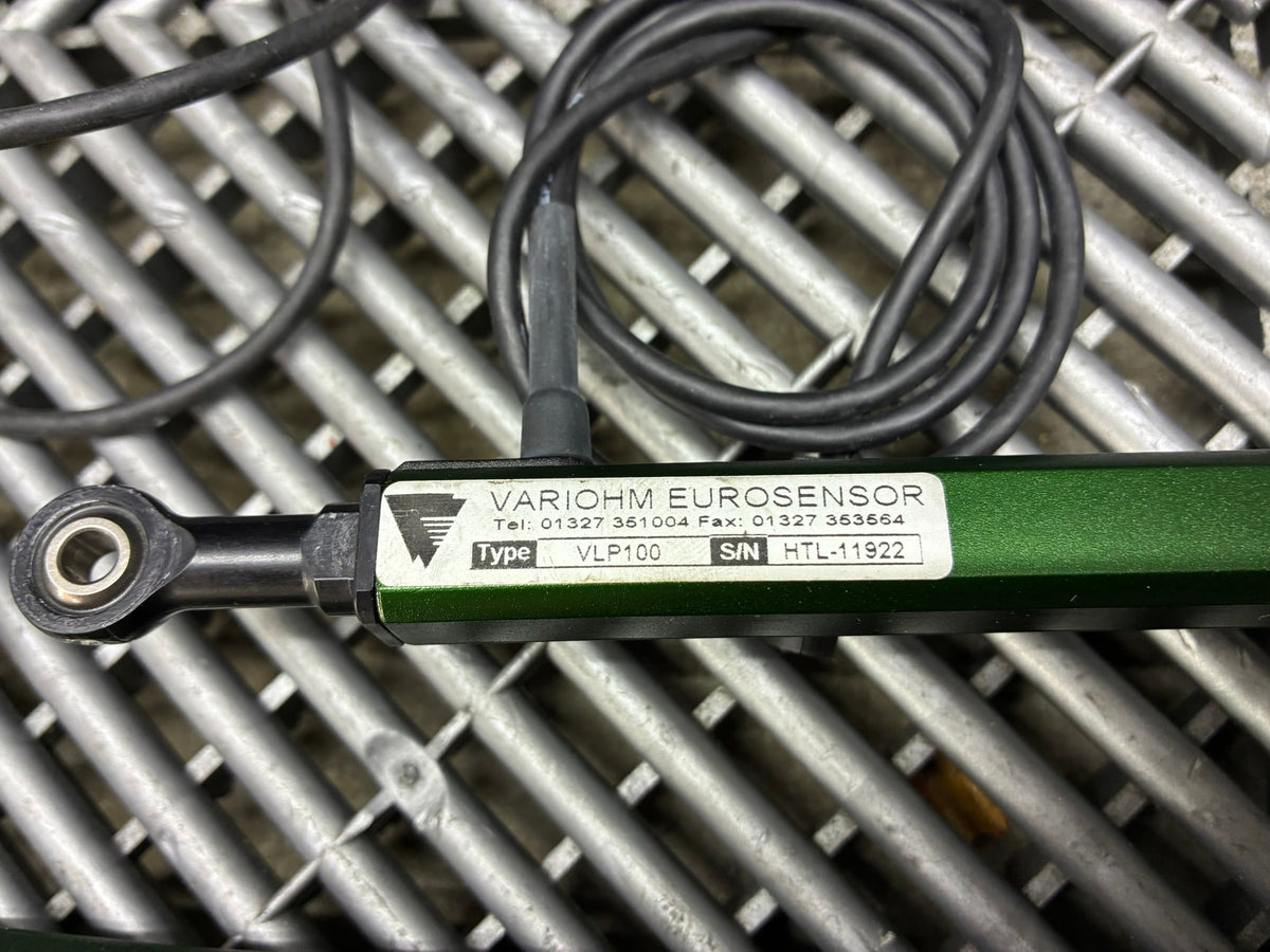 Used.  VARIOHM Eurosensor Linear Potentiometers. VLP100 VLP150