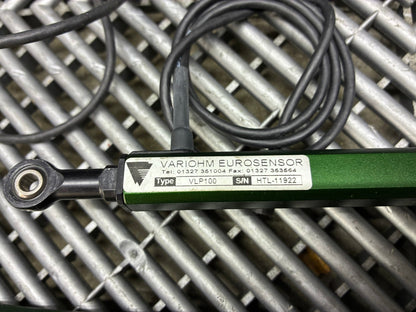 Used.  VARIOHM Eurosensor Linear Potentiometers. VLP100 VLP150