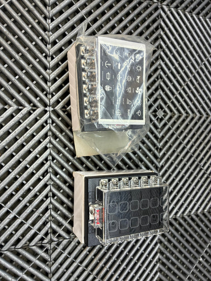 New. 12 Fuse panel Block + stickers.