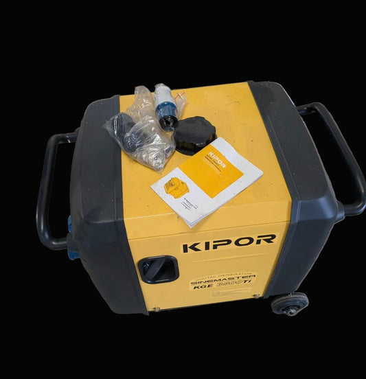 Used. Kipor Sinemaster KGE3500Ti generator