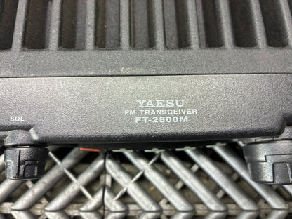 Used. Yaesu FM Transceiver Radio + intercom