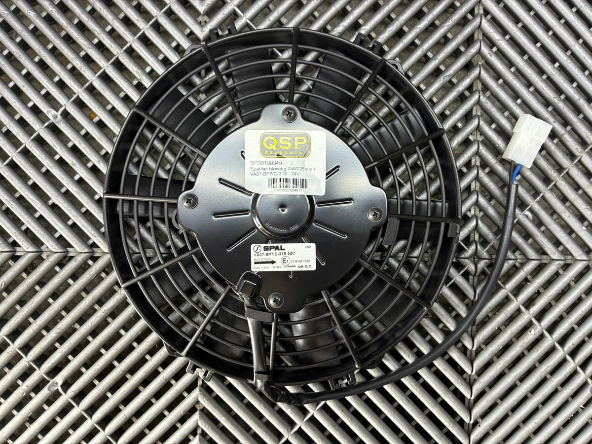 New. SPAL Fan 225mm Blowing Radiator Fan