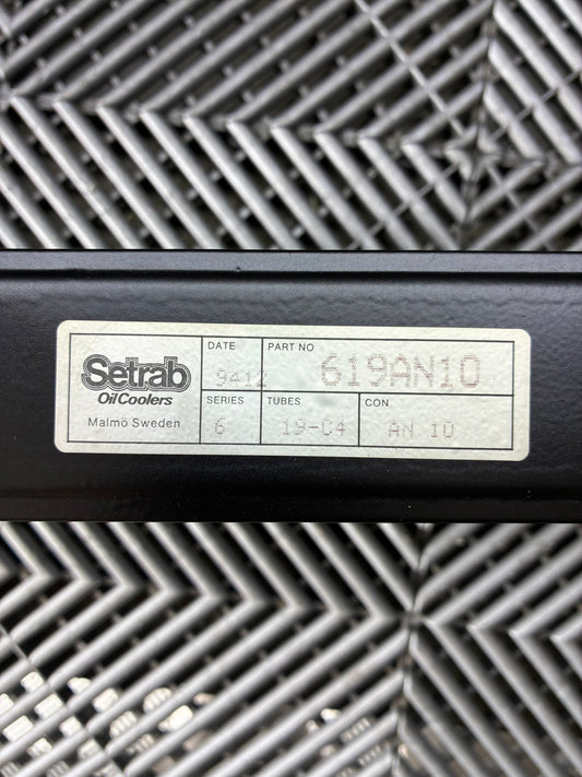 New. Setrab 19 row oil cooler 28x14x5
