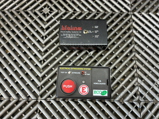 Used. Power packs for fire extinguisher systems