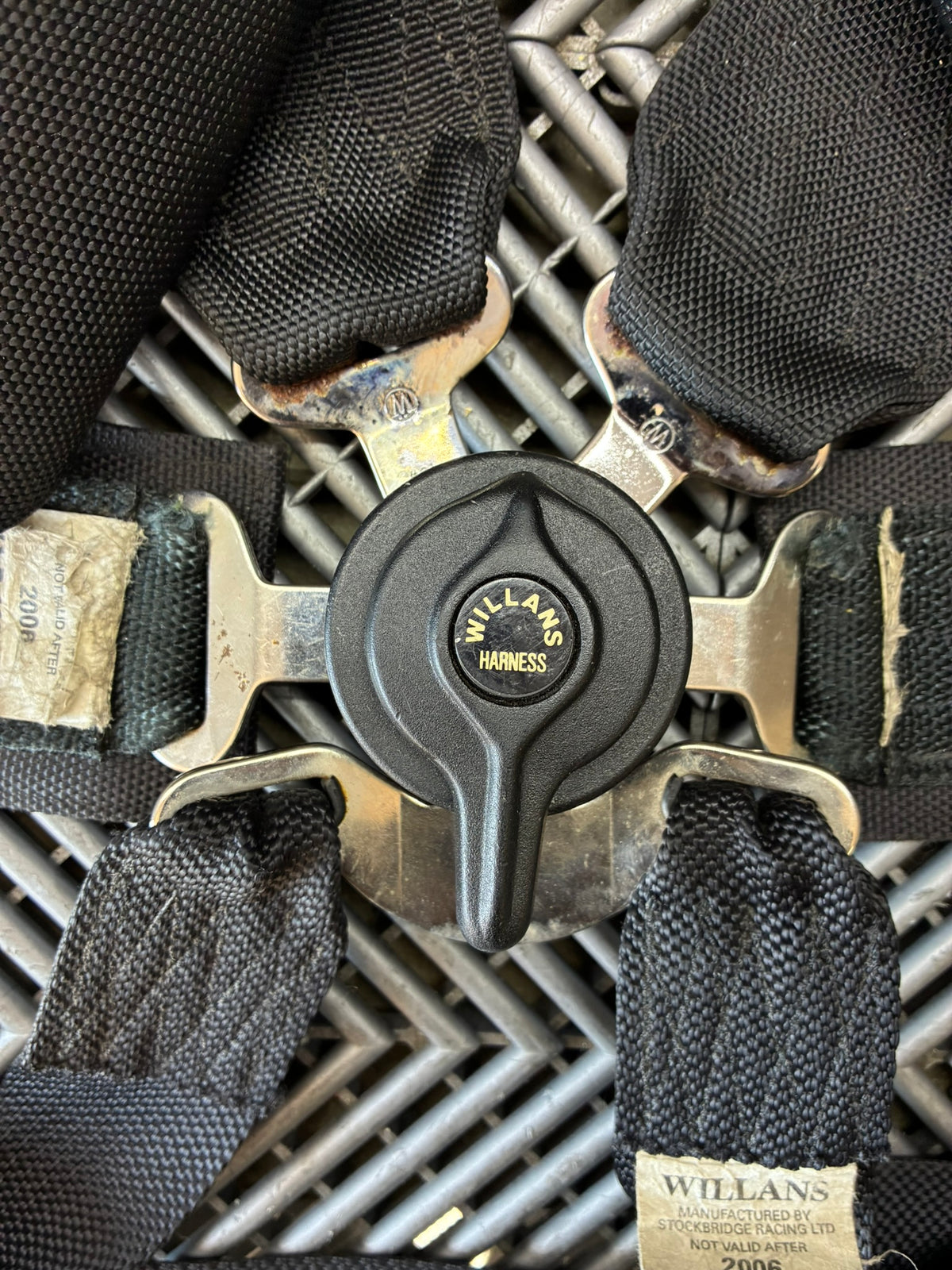Used. Willans racing 6 point Harness