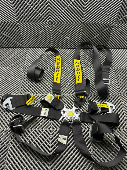 Used. 6 point SABELT Harness.