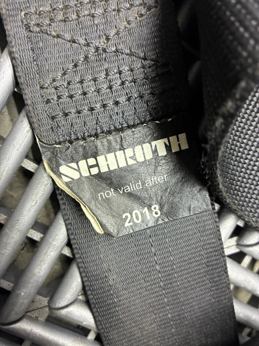 Used. 6 point SCHROTH Racing Harness.