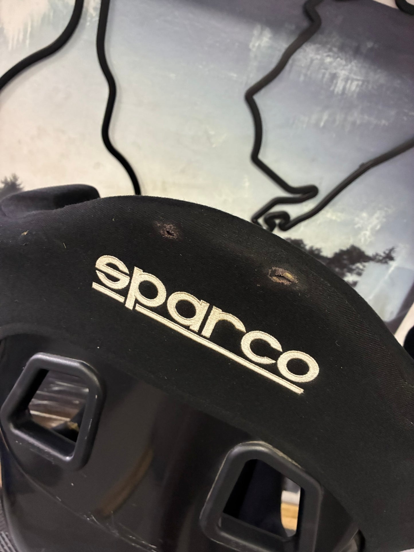Used. Sparco Circuit GRP Light 8855 racing seat