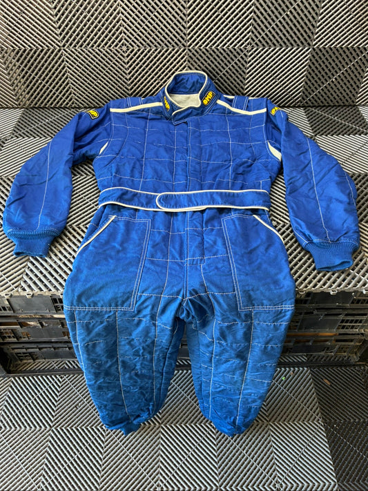 Used. OMP racing suits.