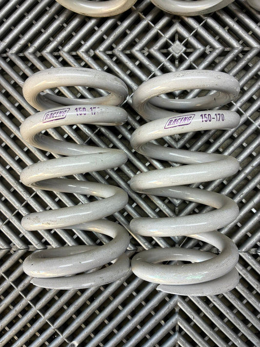 Used. Coilovers springs 140-150-170 N/mm    150 mm