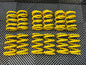 Used. KW Coilovers springs 100/120/140 N/mm   140 mm