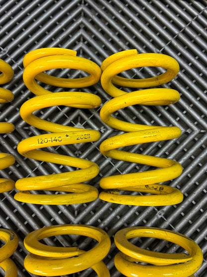 Used. KW Coilovers springs 100/120/140 N/mm   140 mm