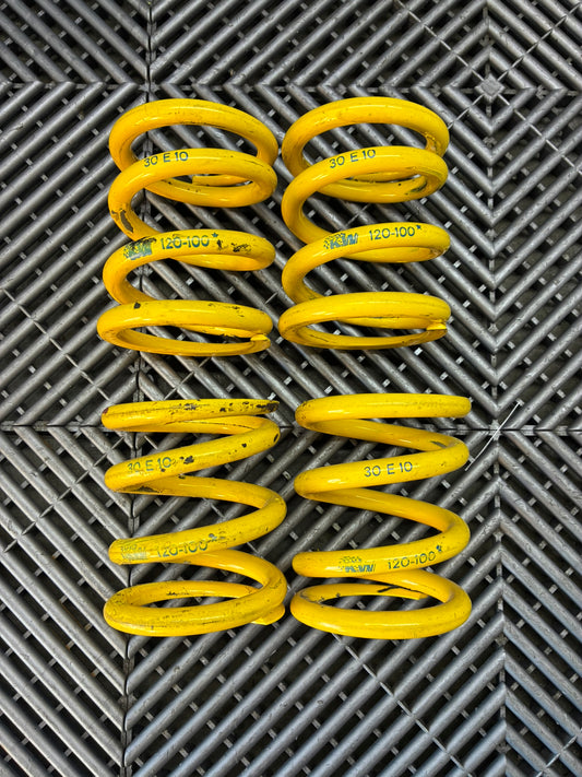 Used. KW Coilovers springs 120 N/mm  100/120 mm