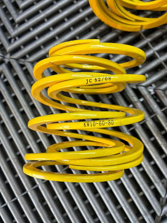 Used. Coilovers helper springs 3/10 N/mm    80 mm