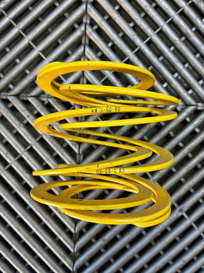 Used. Coilovers helper springs 3/10 N/mm    80 mm