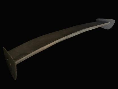 New. Rear fiberglass spoiler 140x23 cm  + brackets.