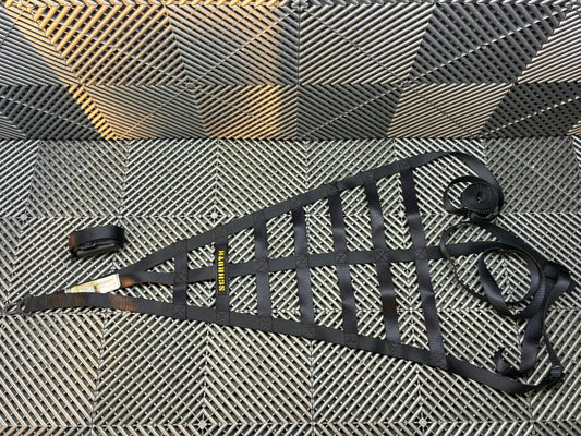 Used. Schroth interior net.