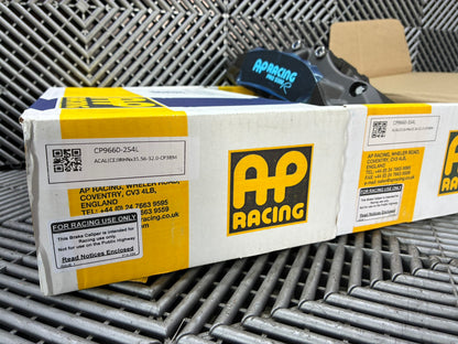 New. Ap racing PRO 5000R brake calipers CP9660.