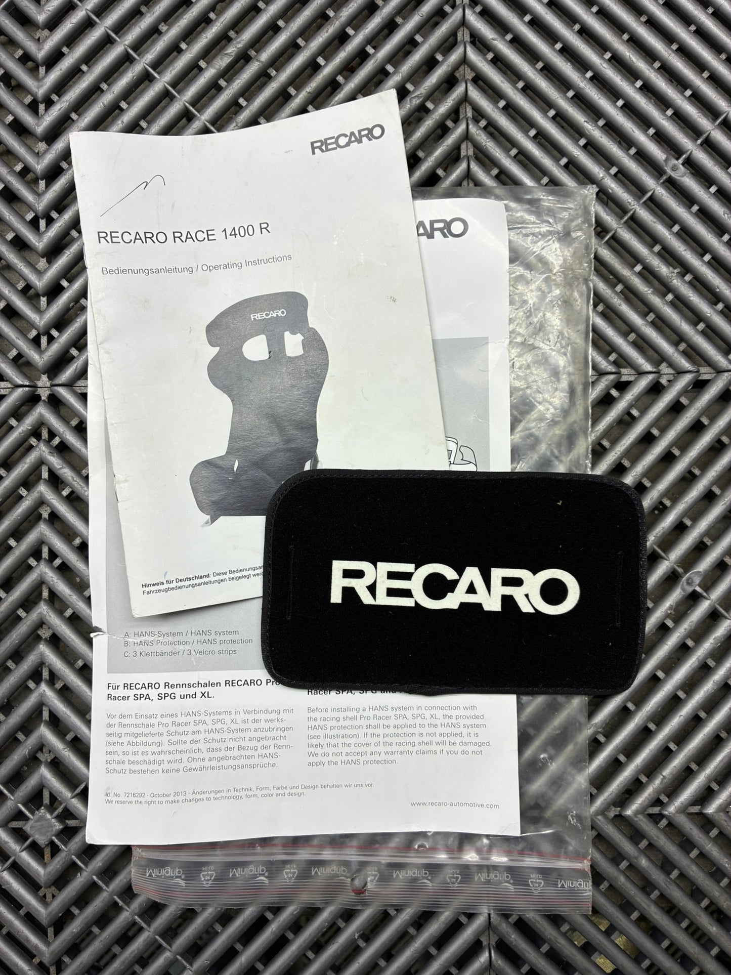 Used. Recaro Race 1400 R Full carbon seat. Homo till 2028