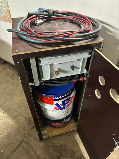 Used.  57L. Mobile fueling bowser (fuel transfer station)