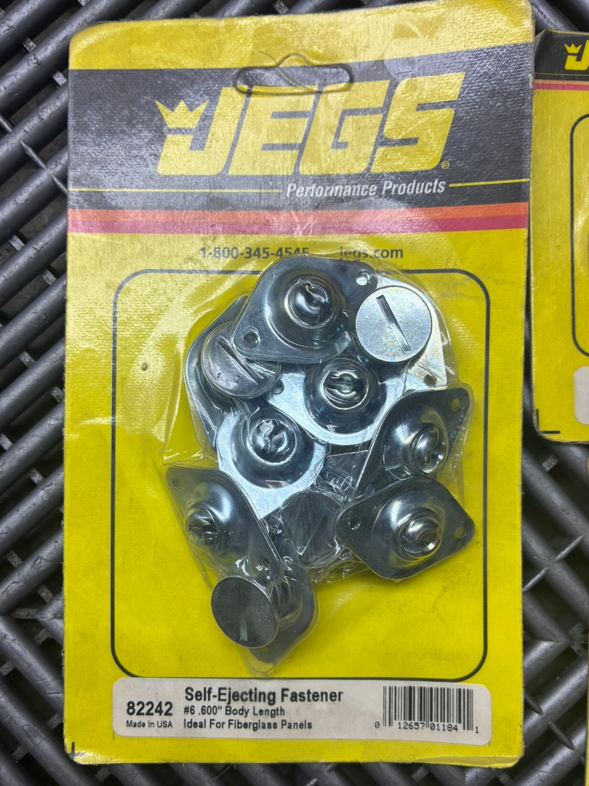 New. JEGS Self-Ejecting Quick Fasteners kit