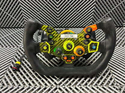 Used. Complete Huracan / Audi R8 LMS GT3 steering wheel