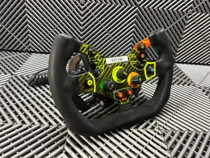 Used. Complete Huracan / Audi R8 LMS GT3 steering wheel